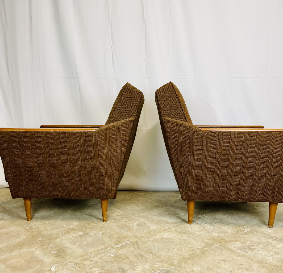 Paire de fauteuils des années 60-photo-4
